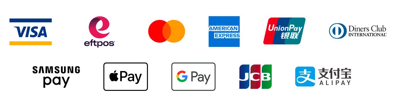 We Accept All Major Debit & Credit Cards
